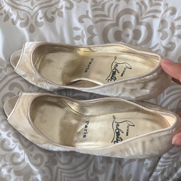 Christian Louboutin Crystal Slingback Pumps - Picture 5 of 7